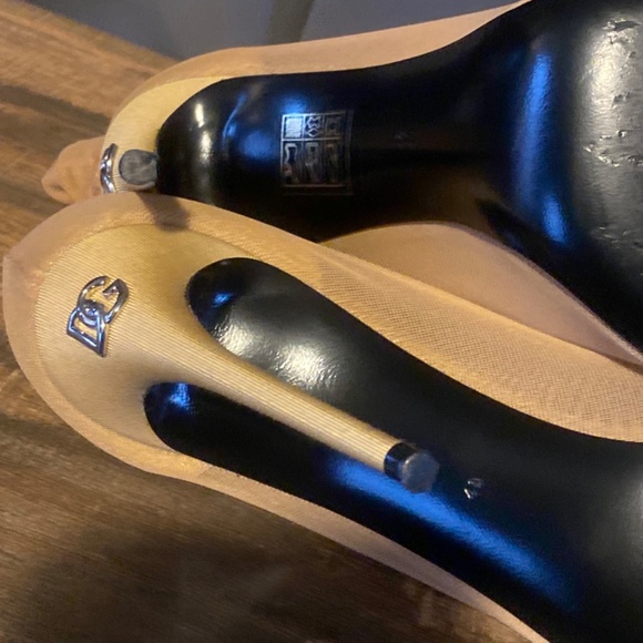 Current Dolce & Gabbana - Kim Stretch Tulle Ankle Boots - Picture 11 of 15